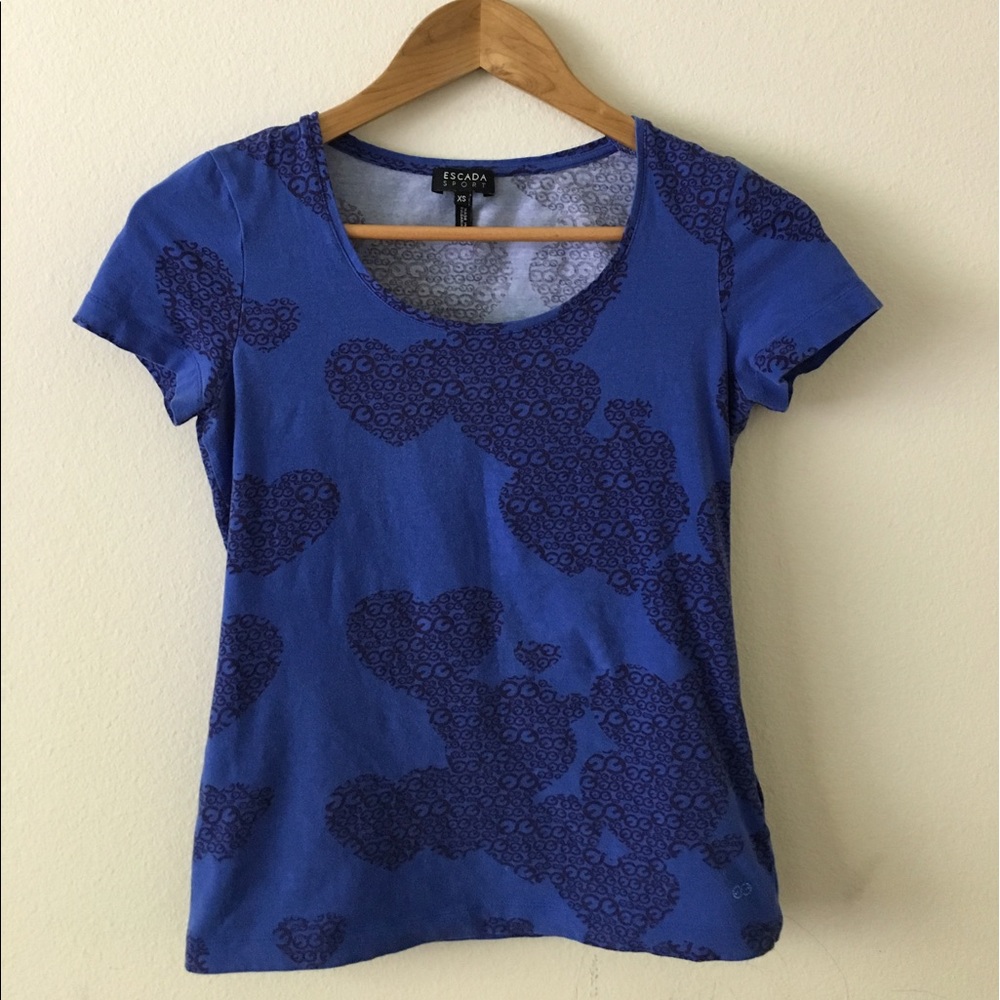 COPY - Escada Heart Print Tee